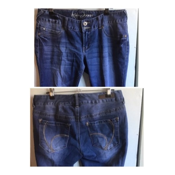 Blue Denim Jeans Sz 5/6 - Picture 6 of 8